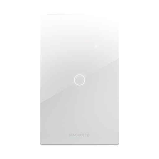 [CORTSX1B] TECLA SMART MACROLED BLANCO 1 CANAL AC110-240V MAX 10A