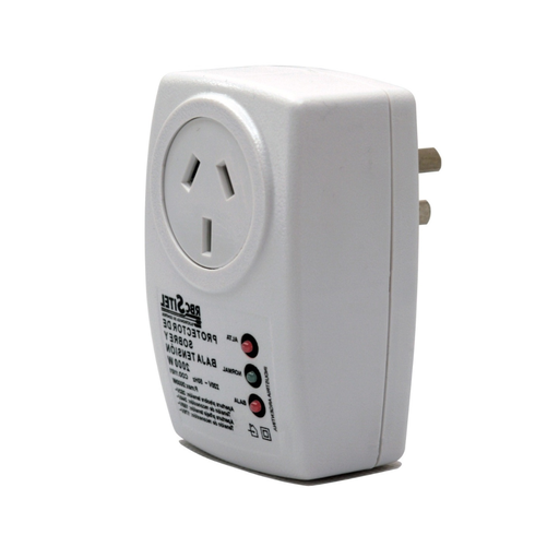 [RBC1101 BLA] PROTECTOR DE SOBRE Y BAJA TENSION INDIVIDUAL - 2000W - BLANCO