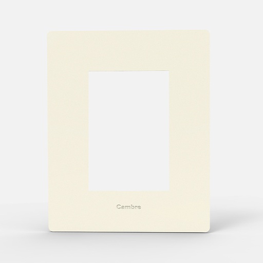 [CAM4860] TAPA SERIE ARTE PLICARBONATO BLANCO- DIST.BLANCO