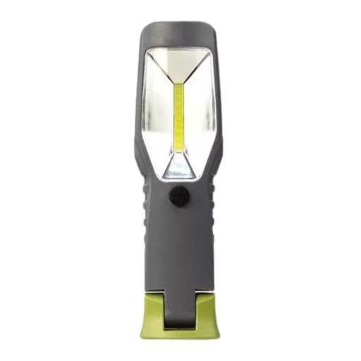 [ATO8016] Linterna Cob led - Estación de carga USB - Apto intemperie - Base magnética  con imanes - Gancho plegable y giratorio - Batería de Litio - Cargador 220V + 12V  p/auto + cable USB  incluidos - Autonomía aproximada 8 /4Hs.