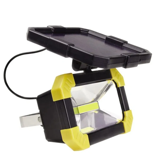 [ATOSolar - Garden 25WLed] Luz  Solar Garden inalámbrica  25WLED - Recargable - Batería de litio incorporada Apto intemperie IP65 - Encendido automático - modo noche - Apagado de día Recarga por panel solar inalámbrico.