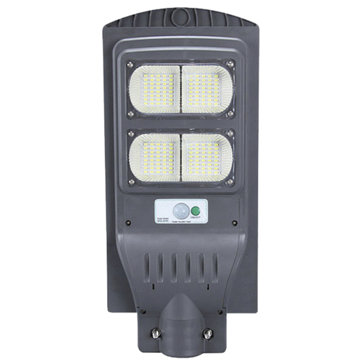 [ATOSolar  - Garden 60WLed MAX] Luz  Solar Garden inalámbrica  60WLED - Recargable - Batería de litio incorporada Apto intemperie IP65 - Control Remoto incluido - Modo automático encendido noche apagado de día - Temporizador + Sensor Mov.enc. 3 / 5 / 8Hs. seleccionable -  Sensor de Movimiento - Enc. / Apagado manual - Ajuste de Brillo KIT DE INSTALACION (BARRAL) Y MONTAJE SIN CARGO
