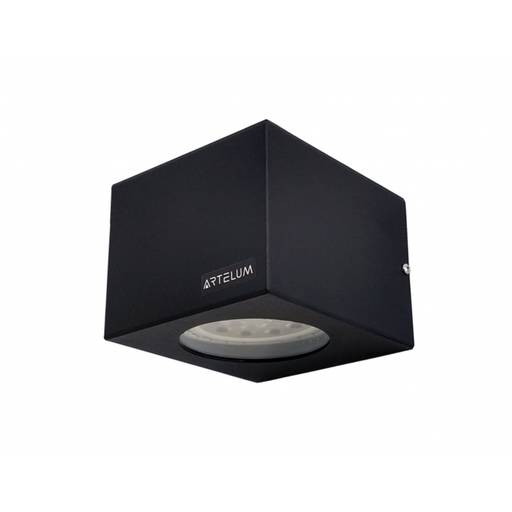 [ART42074-NT] Artefacto NICO AR111 de aplicar en techo. Cuerpo construido en chapa de acero galvanizado. SIN VIDRIO DIFUSOR.