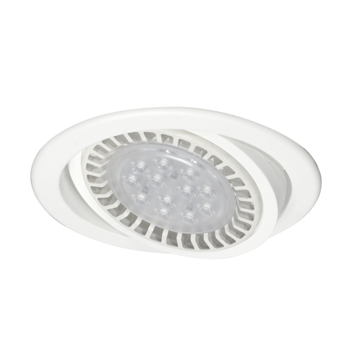 [FERSE-117BLA] Spot de embutir Ø 160 mm. de pvc p/AR-111