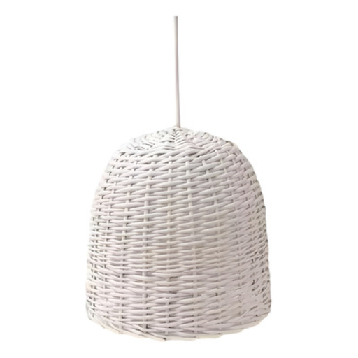 [CAR40X30 TEJIDABL] Dis-CAMPANA DE MIMBRE BLANCA 40X30 TEJIDA