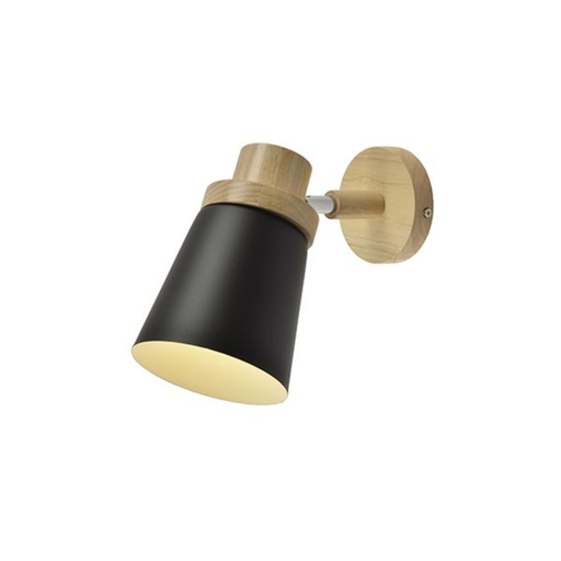 [LEU3404] LUMINARIA APLIQUE LOTO LEUK NEGRO