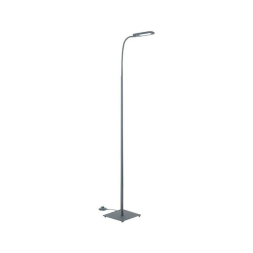 [DABNERON-P GRIS] Lampara de pie flexible gris de led