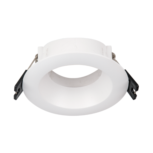 [CORAERADFR-X1-B-PC] ARTEFACTO DE EMBUTIR REDONDO ANTIDESLUMBRANTE DICRO X1 FIJO RECTO PVC BLANCO