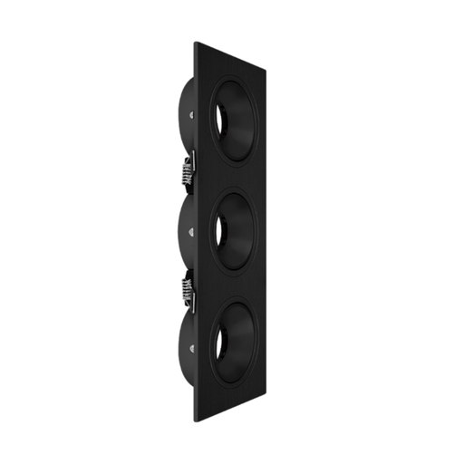 [CORAECAD-X3-N-PC] ARTEFACTO DE EMBUTIR CUADRADO ANTIDESLUMBRANTE DICRO X3 MOVIL PVC NEGRO