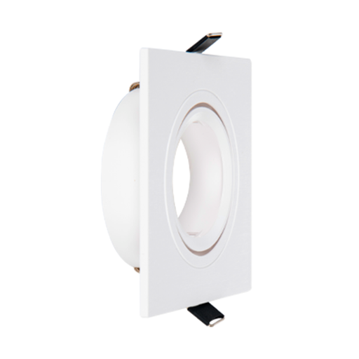 [CORAECD-X1-B-PC] Spot para embutir cuadrado Macroled blanco