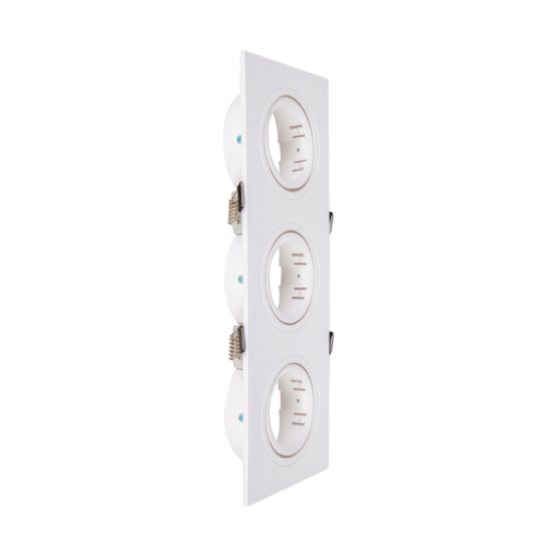 [CORAECD-X3-B-PC] ARTEFACTO DE EMBUTIR CUADRADO DICRO X3 MOVIL PVC BLANCO
