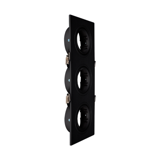 [CORAECD-X3-N-PC] ARTEFACTO DE EMBUTIR CUADRADO DICRO X3 MOVIL PVC NEGRO