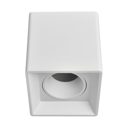 [CORAPCDL-X1-B-PC] ARTEFACTO PLAFON CUADRADO DICRO X1 MOVIL PVC BLANCO LISO