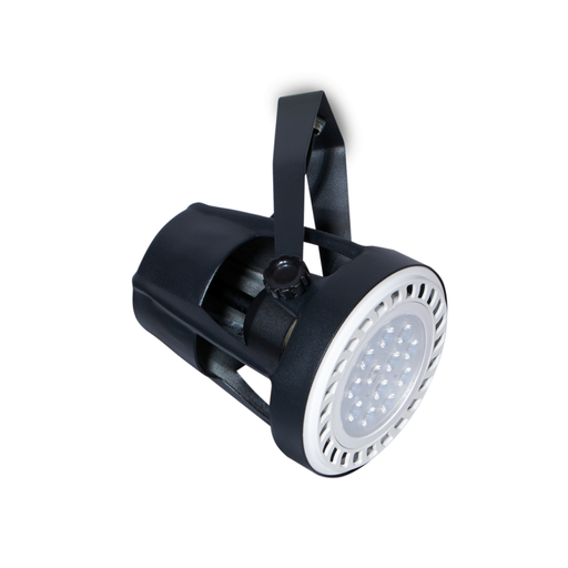 [DABTACHO-1N CABEZAL] Spot estilo tacho cabezal negro para lampara ar111 gu10