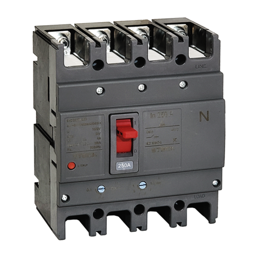 [STES4D160TM160] INTERRUPTOR AUTOMATICO CAJA MOLDEADA T160 4X160A 35KA RELE TERMOMAGNETICO AJUSTABLE