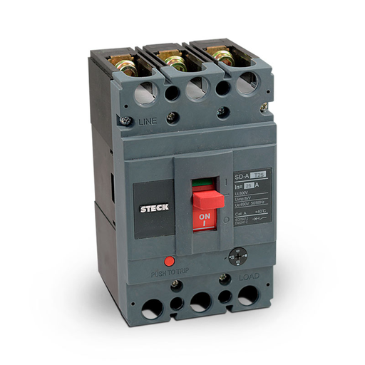 [STESD250TM250] INTERRUPTOR AUTOMATICO CAJA MOLDEADA T250 3X250A 35KA RELE TERMOMAGNETICO AJUSTABLE