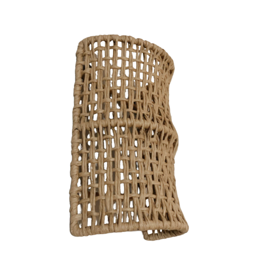 [CHJAPPRATO] NERVO LAMPARA APLIQUE PARED PRATO MEDIA CAÑA 20X20cm