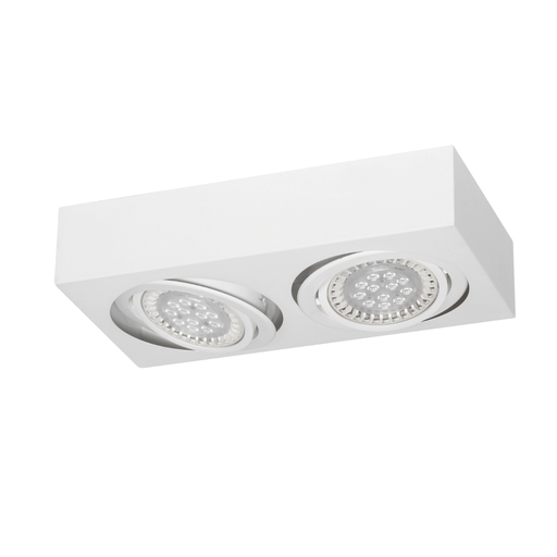 [FERP-291B/T] Plafón "RIMINI" 2xGZ-10 (An:194xProf:81xL:370mm)