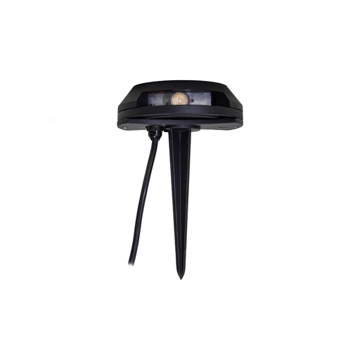 [MAC800 / 1 JNE] Artefacto para exterior en piso 1 efecto con jabalina negro 135x160mm