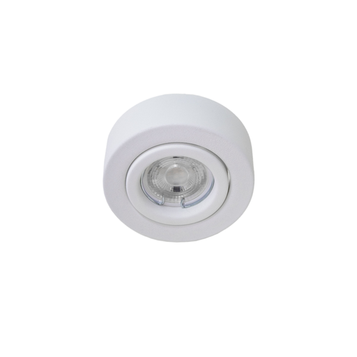 [MAC2450BL] Semi embutido Ø105x37mm para Lámpara GU10 10cm blanco