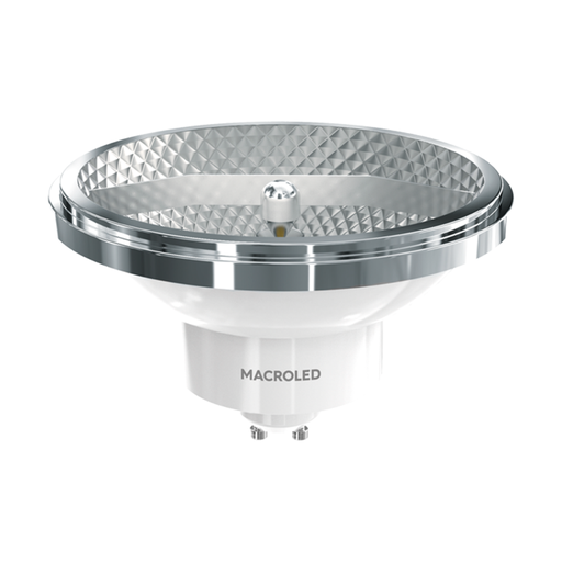 [CORAR111-DIM-FC-11W-24D-WW] Dis-AR111 MACROLED 11W GU10 SMD DIM AC100-240V FP>0.9 CALIDO 2700K 24º 950LM