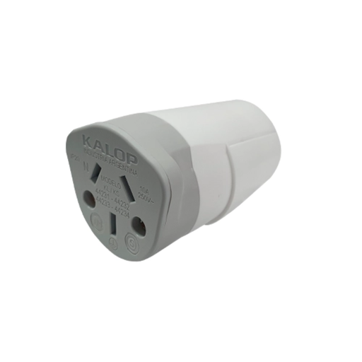 [KALKL44233] Toma móvil heavy duty blanca (1ca*50u/6)