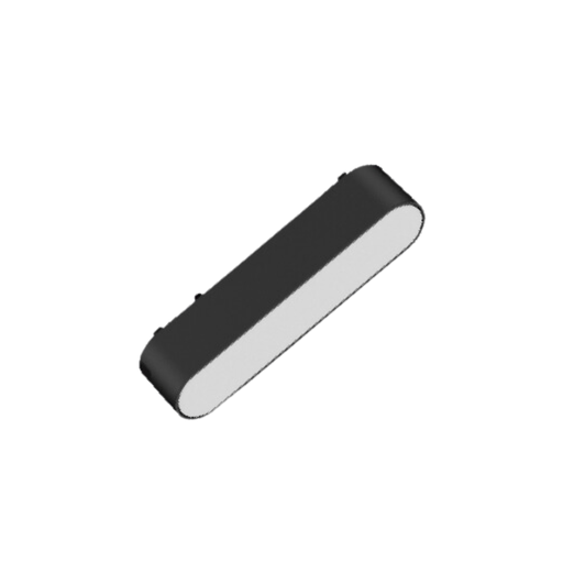 [CORRMS-CD114-N-6W-WW] CABEZAL DIFUSO NEGRO PARA RIEL MAGNETICO SKYLINE 114MM MACROLED, DC48V, 6W, 2700K, 90°, RA>90