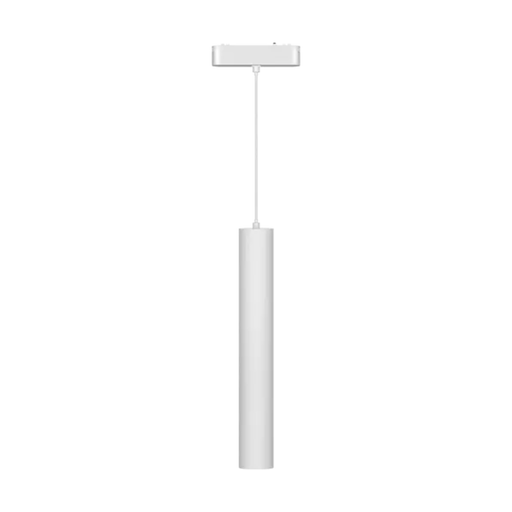 [CORRMS-CC-B-9W-24G-WW] COLGANTE CILINDRICA BLANCO PARA RIEL MAGNETICO SKYLINE ø50MM MACROLED, DC48V, 9W, 2700K, 24°, RA>90