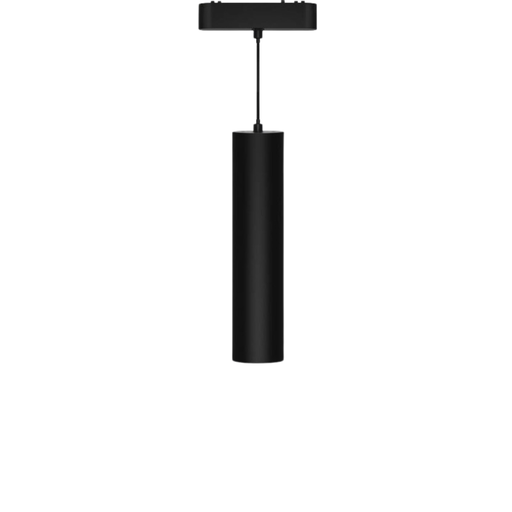 [CORRMS-CC-N-9W-36G-WW] COLGANTE CILINDRICA NEGRO PARA RIEL MAGNETICO SKYLINE ø50MM MACROLED, DC48V, 9W, 2700K, 36°, RA>90