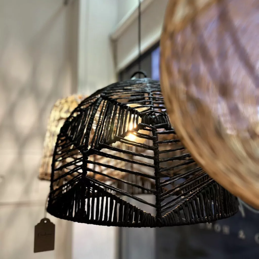 [CHJPAR50CORN] NERVO LAMPARA PARMA 50X35 CORDON NEGRO