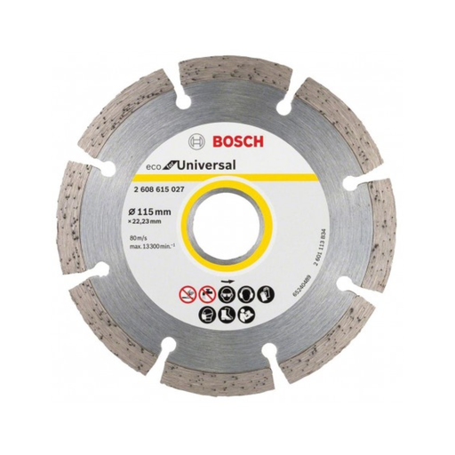 [ITU2608615027] Disco Diamantado - Segmentado - 115mm - ECO for Universal