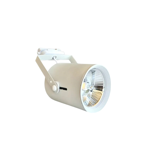 [CIE3017/BL] LIMON RIEL - CABEZAL REGULABLE PARA RIEL AR111 GU10 BLANCO