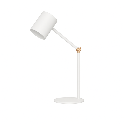 [FAR5211/BBL] Velador base redonda GU10 con movimiento color blanco