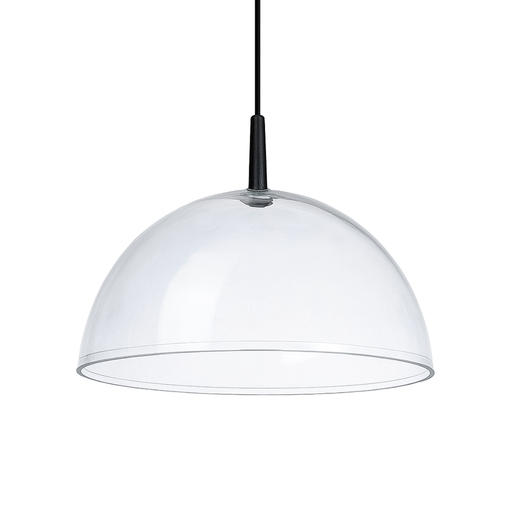 [FAR0326/PCR] Colgante Campana Ø 350 mm de policarbonato E27 color cristal