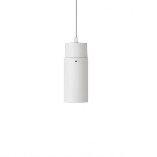 [FAR0338/1BL] Colgante individual pantalla tubo pvc blanco