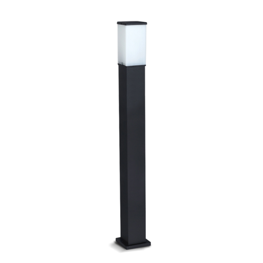 [FWI2400/800-NE] Farola polietileno de aluminio Negro