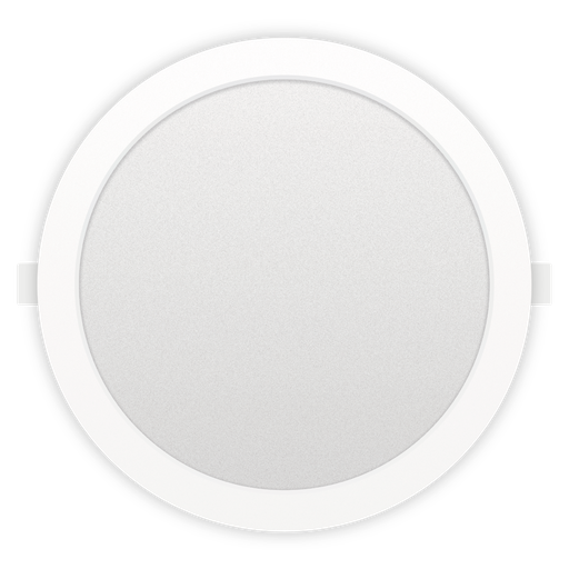 [CORKRFP-18W-WW] PANEL FLAT CIRCULAR KING 18W AC165-265V CALIDO 3000K