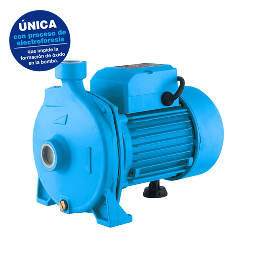[GMMG2775AR] Electrobomba de Agua CP 100 Centrífuga  1 HP | Qmáx. 92 L/min | Hmáx. 25 m | Monofásica | Protector térmico | Turbina bronce