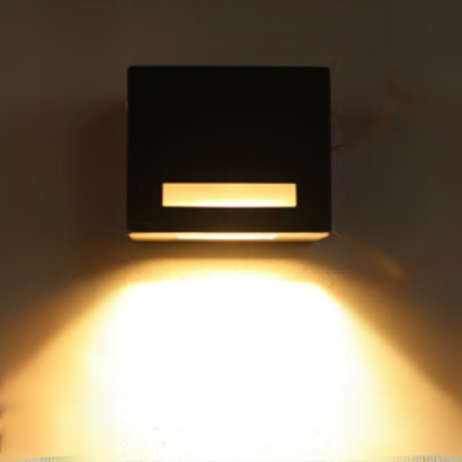 [MLXSIM1 NE] SIMON 1 UNIDIRECCIONAL CON RAJA -   1X GU10 NEGRO