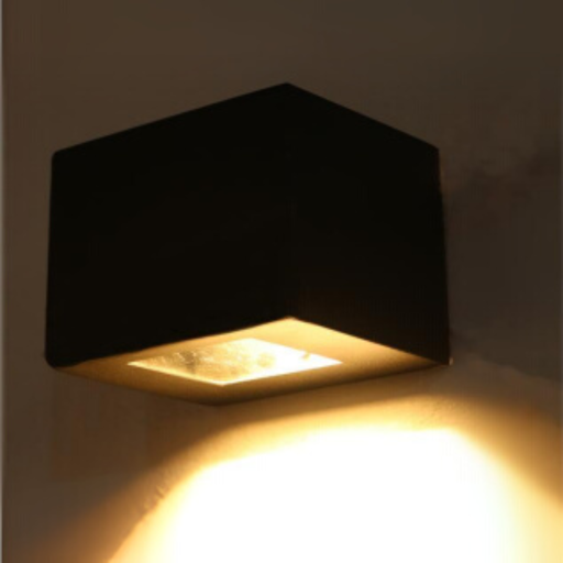 [MLXDRAC1 NE]  UNI 1 EFECTO ( DICROICA - 10 DE ALTO X 10 DE ANCHO) NEGRO