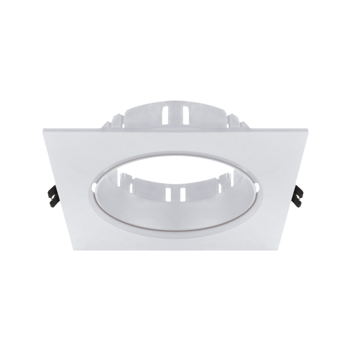 [CORAECA-AR-X1-B-PC] ARTEFACTO DE EMBUTIR CUADRADO ANTIDESLUMBRANTE AR111 X1 MOVIL PC BLANCO MACROLED