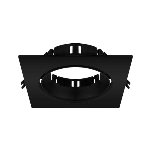 [CORAECA-AR-X1-N-PC] ARTEFACTO DE EMBUTIR CUADRADO ANTIDESLUMBRANTE AR111 X1 MOVIL PC NEGRO MACROLED