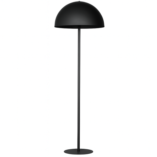 [FAR5349/C/NE] Lámpara de pie con media esfera de Ø 55 cm desarmable negra