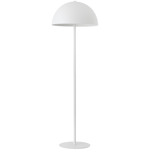 [FAR5349/C/BL] Lámpara de pie con media esfera de Ø 55 cm desarmable blanca
