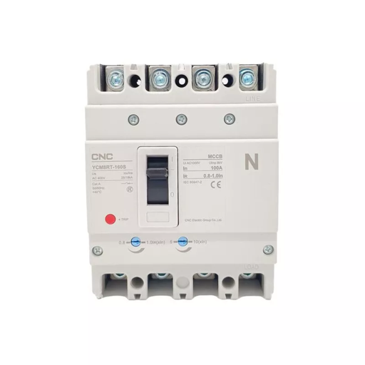 [CNCYCM8RT-400H/4300-320-400A-50/35-KA] Interruptor Automatico Caja Moldeada T400 4x400a 50ka Rele Termomagnetico Ajustable