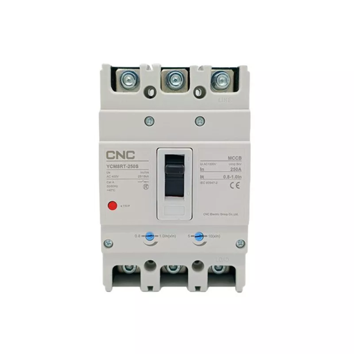 [CNCYCM8RT-250S/3300-200-250A-25/18-KA] Interruptor Automatico Caja Moldeada T250 3x250a 25ka Rele Termomagnetico Ajustable