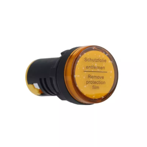 [CNCAD22-22DS Y 24] PILOTO LUMINOSO PLASTICO LED MONOBLOQUE AMARILLO 24 VCA/VDC