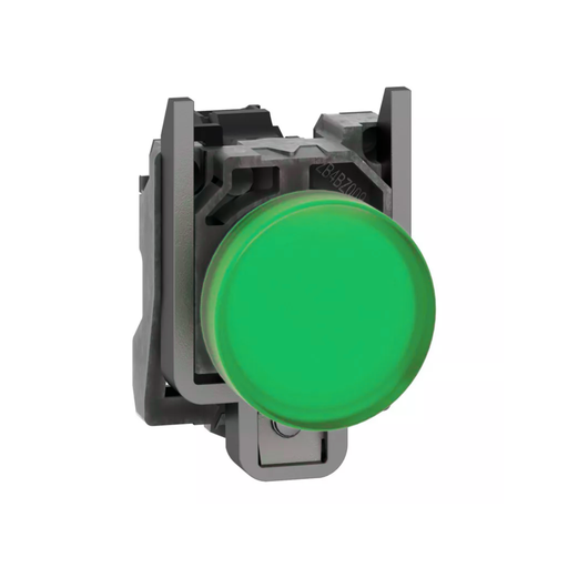 [CNCLAY4-BV63 24] PILOTO LUMINOSO METALICO LED COMPONIBLE VERDE 24 VCA/VDC