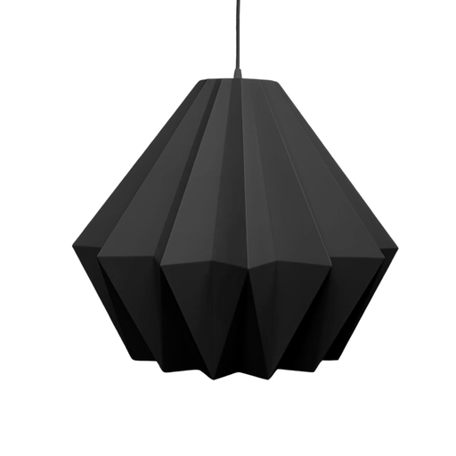 [CHJART068NE] Lámpara colgante Origami 30cm negro