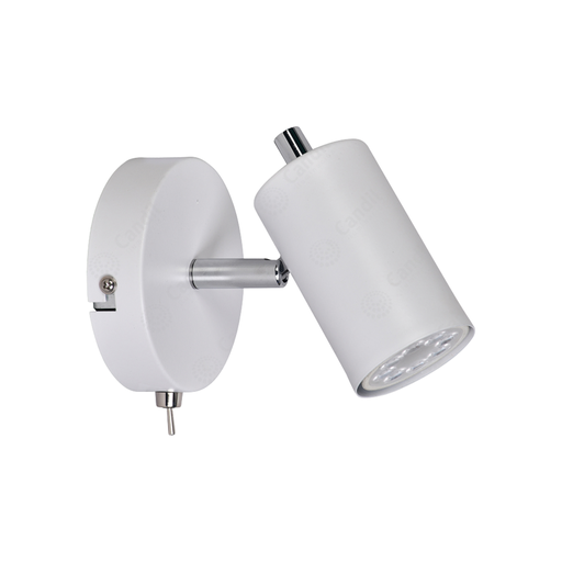 [CANC300/1 BL] SISTEMA GU10 1 W: 15cm
H: 12,9cm 20